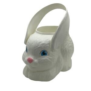 Vintage Bunny Rabbit Easter Basket Made in the USA Empire Toy